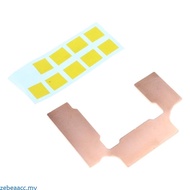 zebeaacc GPU VRAM Heatsink Copper Graphics Card Copper Heatsink Cooler Thermal Replace Pad 3060ti 30