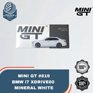 Mini GT BMW i7 xDrive60 Mineral White No 819