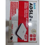 [Stock Clearance] Aztech ADSL2+ Ethernet modem router
