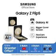 Samsung Galaxy Z Flip5 5G Flip phone 8GB RAM 256GB l Android dual sim l HP Flagship Terbaru I Gratis ongkir I Free Samsung Care+ 1 tahun I Free Youtube Premium 4 bulan