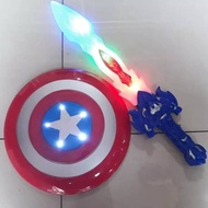 Captain America Sword Shield Toy Set - Captain America Shield Set