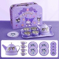 Handheld Gift Box Play House Kuromi Tea Party Set Party Gift Set Toys