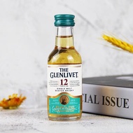 Western Wine Scottish Glenlivet Glenlivet 12 Years Aged Single Malt Whiskey 50ml Small Wine Version 