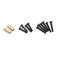 【 Hualuan】-Aluminum Rear Axle Spring Fixing DIY RC Car Truck RC Car Accessories for MN 1/12 MN82 LC7