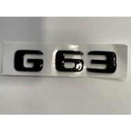 Mercedes G63 Emblem Logo gloss black | Mercedes G 63 Emblem Logo