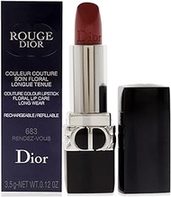 Christian Dior Rouge Dior Couture Lipstick Satin - 683 Rendez-Vous Lipstick (Refillable) Women 0.12 oz