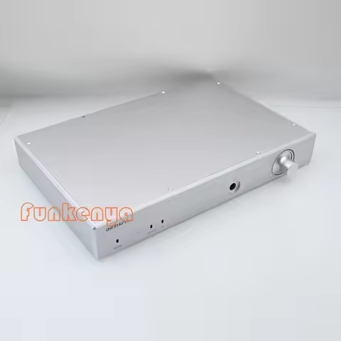 373X53X241mm C3850 Preamplifier Chassis Headphone Amplifier Case Aluminum Shell Enclosure DIY Amp