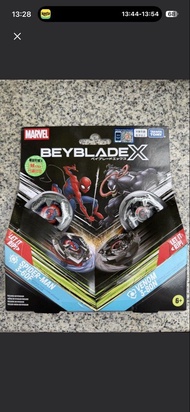 港版有code現貨 蜘蛛俠毒魔陀螺 Marvel Beyblade X Spider-Man Venom