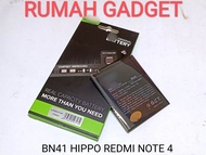 BATERAI REDMI NOTE 4 MEDIATEK BN41 ORGINAL HIPPO/VIZZ DOUBLE POWER