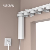 Autorail Wave Curtain Track Ripple Fold Curtain Track 100VAC/240VAC 2.5N 60KG 20m 18cm/s 80W 0.3A IP