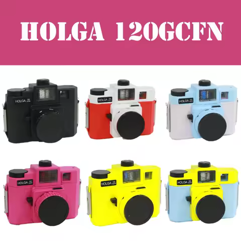 New Holga 120N Retro Point And Shoot Film Camera Lomo Manual Prime Film Camera Lomography Lomo For K