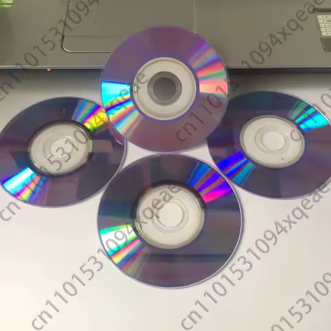 5Pcs Mini 8cm 1.4GB Grade A Blank Printable DVD-R Discs for Games & Data Storage