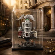 LEGO 76417 Gringotts Wizarding Bank Acrylic Display Box Kotak Akrilik Transparent Dust Proof Display