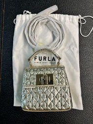 Furla 金色迷你包包
