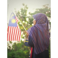 TUDUNG MERDEKA BIDANG 60 Tudung Bawal Labuh Bidang 60 - The Prunella Series