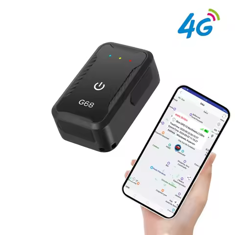 New 4G Mini GPS Tracker Real Time Global Positioning G68 4G Mini GPS Locator Magnet IP67 Tracking De