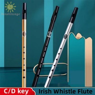 Irish Whistle Flute C/D key Ireland Tin Penny Whistle 6 Hole Flute Instrument