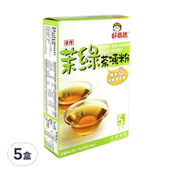 好媽媽 茉綠茶凍粉  75g  5盒