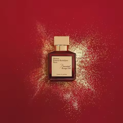 Baccarat Rouge 540 Pure Perfume 2.3oz – Amber Floral Unisex Scent, Long Lasting Luxury Holiday Gift 