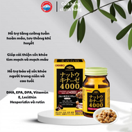 [Nội Địa Nhật] Viên Uống Nattokinase Orihiro 4000FU 60 Viên – Hỗ Trợ Tuần Hoàn Máu Chiết Xuất Đậu Nà
