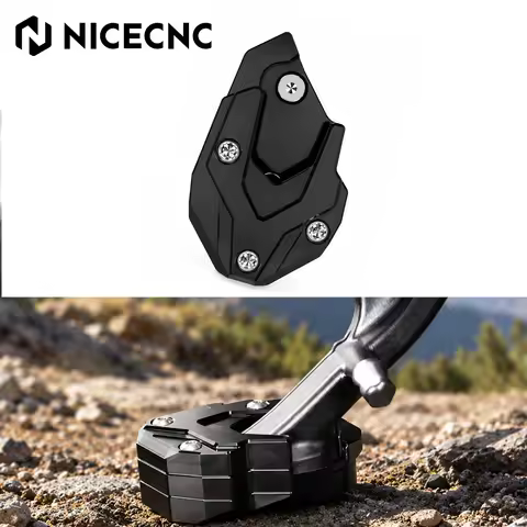 For 2024-2027 BMW R1300GS/Adventure Detachable Height Kickstand Side Stand Enlarger Pad Foot Base R1