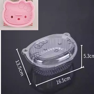 Mô Hình Bánh Mì Hình Mèo Dễ Thương KT Muffin Cookie Stamping Tool Thiết Kế Tai Lớn Kiểu Đơn Giản Mou