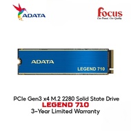 ADATA LEGEND 710 PCIe Gen3 x4 M.2 2280 SSD ( 256GB / 512GB / 1TB / 2TB ) GAMING FOCUSED SSD