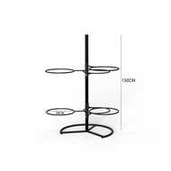 Space Saving Wall Mounted Fitness Ball Rack Heavy Duty Fitness Ball Wall Rack Easy to Install Long-L
