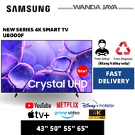 [FAST DELIVERY] Samsung TV U8000F 4K UHD Smart TV (43" / 50" / 55"/ 65") U8000F