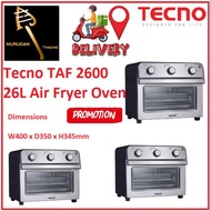 Tecno TAF 2600 26L Air Fryer Oven / FREE EXPRESS DELIVERY