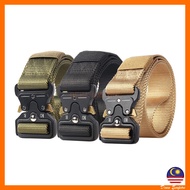 DES Tactical Belt Outdoor Tali Pinggang Polis Askar Buckle Multifunctional Quick Release Heavy Duty 