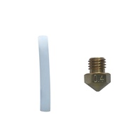 R QIDI TECHNOLOGY M7 Nozzle for X-Plus II 3D Printer,PTFE Tube Length 29mm,2pcs GTKU