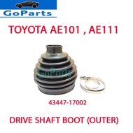 TOYOTA COROLLA AE101 / AE111 DRIVE SHAFT COVER / BOOT OUTER & INNER