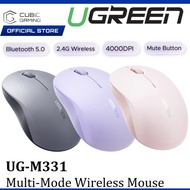 UGREEN M331 WIRELESS MOUSE 3-BUTTON SILENT 2.4G WITH USB MINI RECEIVER 4 LEVEL DPI SETTINGS 4000DPI 