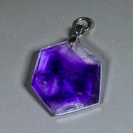 超級七水晶 紫超七 濃郁藍紫色 超七紫紅髮 吊墜 項鍊 超七水晶
