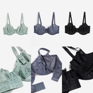 Hm lace bra with underwire, no foam 38DD/DD85 (plussize - bigsize)