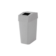 ดีเคดับบลิว DKW(Official) ถังขยะเหลี่ยมฝาครอบสวิง 9ลิตร HH-226LP สีเทา