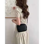 Fashion Tofu Bag Genuine Leather Female Bag 2025 Minimalist Style Aeta Deerskin Pattern Shoulder Cro