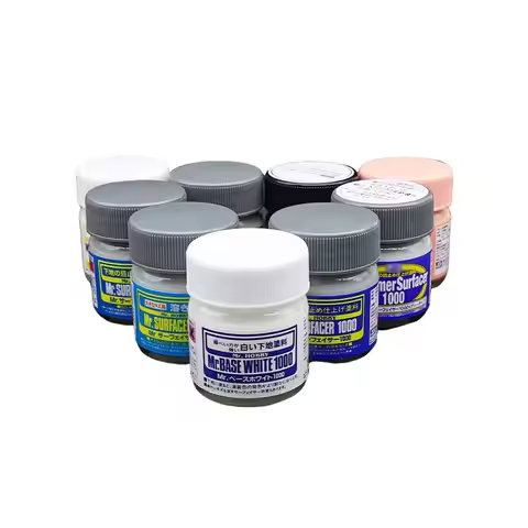40ML Mr. Surfacer SF283-SF292 Oil-based Surface Primer Full Grit Sandable Primer For Gundam Model Bu