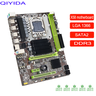 Kkde X58 Qiyida Lga 1366โมเดอร์บอร์ด LGA1366 Reg Ecc DDR3 En Xeon Amd Series Ban Ddr3 4Gb 8Gb 16Gb