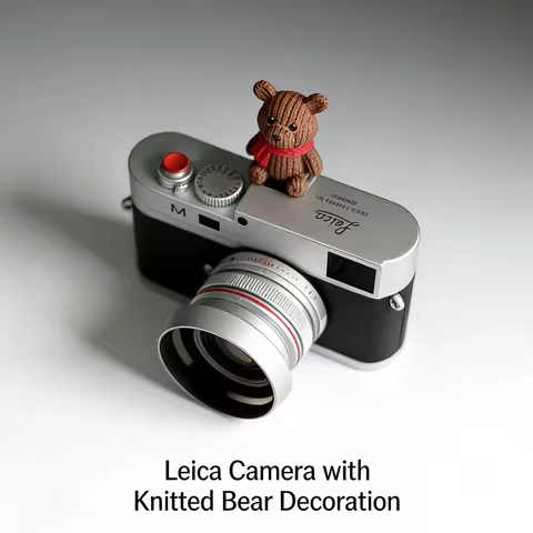 Cute Teddybear Universal Hot Shoe Cover for Leica Q2 Fuji X100V X-T5 Sony ZV-1 ZV-E10 Canon EOS R5 N