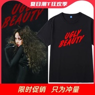 Jolin蔡依林ugly beauty演唱會同款周邊短袖T恤男女應援服上衣服