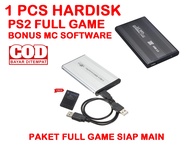 Hardisk external PS2 full game random Free memori card/McBoot + kabel usb