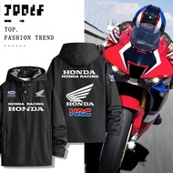 Hot Honda Factory Team Honda Jacket Jacket Men's Hooded Cycling Suit Cbr1000rr Racing Suit Jacket Autumn And Winter