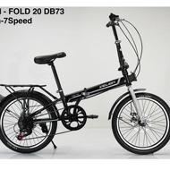 ORIGINAL SUPER PROMO Sepeda Lipat Anak Remaja Dewasa 20 Velion (7