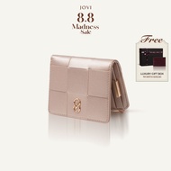 [8.8 SALE] JOVI ELORA Wallet - Premium Microfibre Women's Wallet | 6 Months Warranty | Percuma Ukir 
