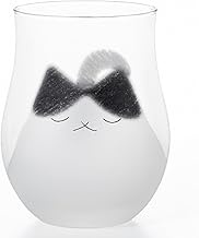 ADERIA 9597 My Family Cat Glass, Capacity 11.2 fl oz (340 ml), Made in Japan, Cute Stylish, Healing,