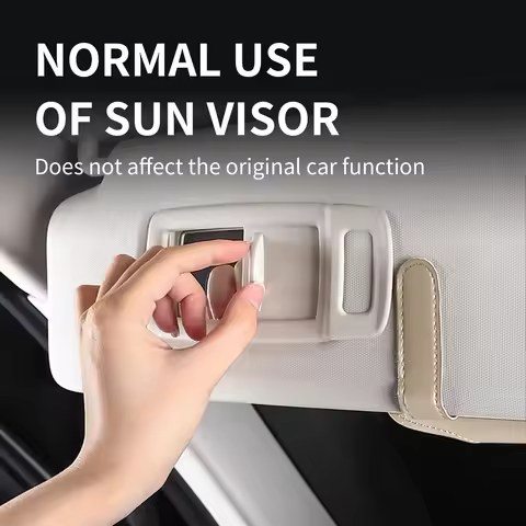 Car sun visor snap-fit glasses clip, suitable for Suzuki Alto Baleno Swift Jimny Vitara S-Cross Fron