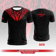 READY STOCK - PENDEKAR LAUT DESIGN HITAM Tshirt baju sublimation jersey man hwa komik hong kong lege
