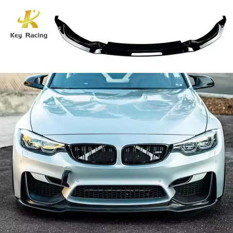 F80 F82 M3 M4 Front Bumper Lip For BMW 3 Series M3 F80 F81 4 Series M4 F82 F83 2015-2020 Front Lip S